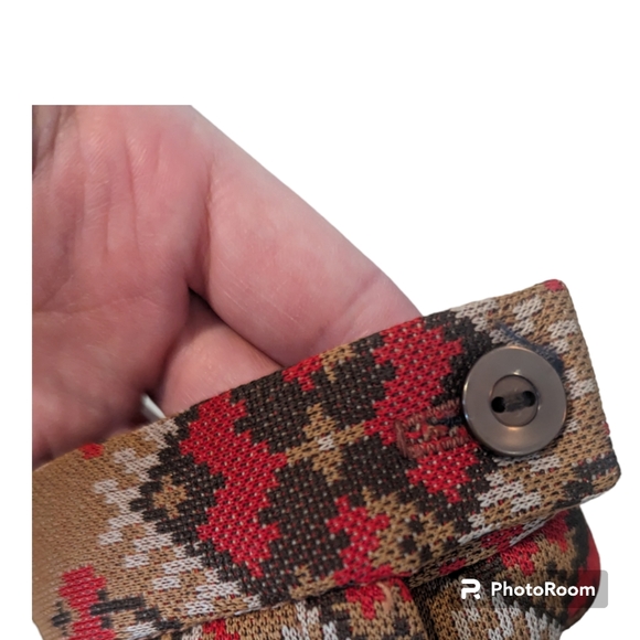 Vintage Panther Full Length Southwestern Print Skirt - Picture 4 of 6